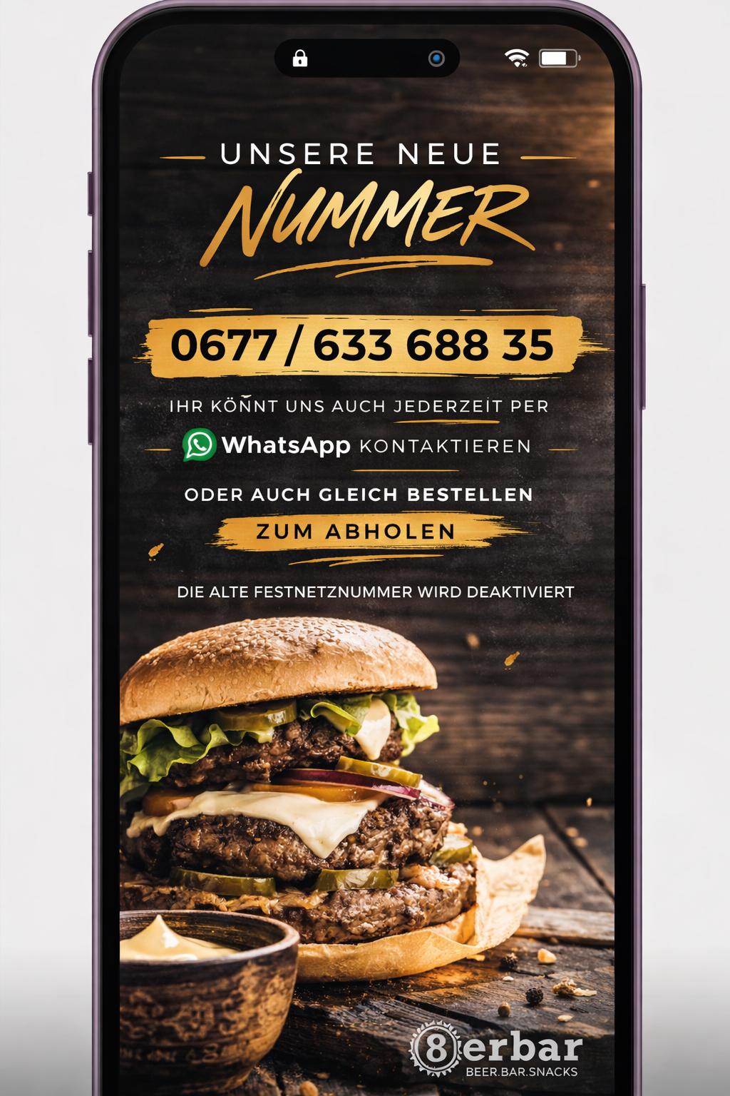 Unsere neue Telefonnummer